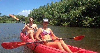 Kayaking the Hanalei River on Kauai Kayaking Hanalei River