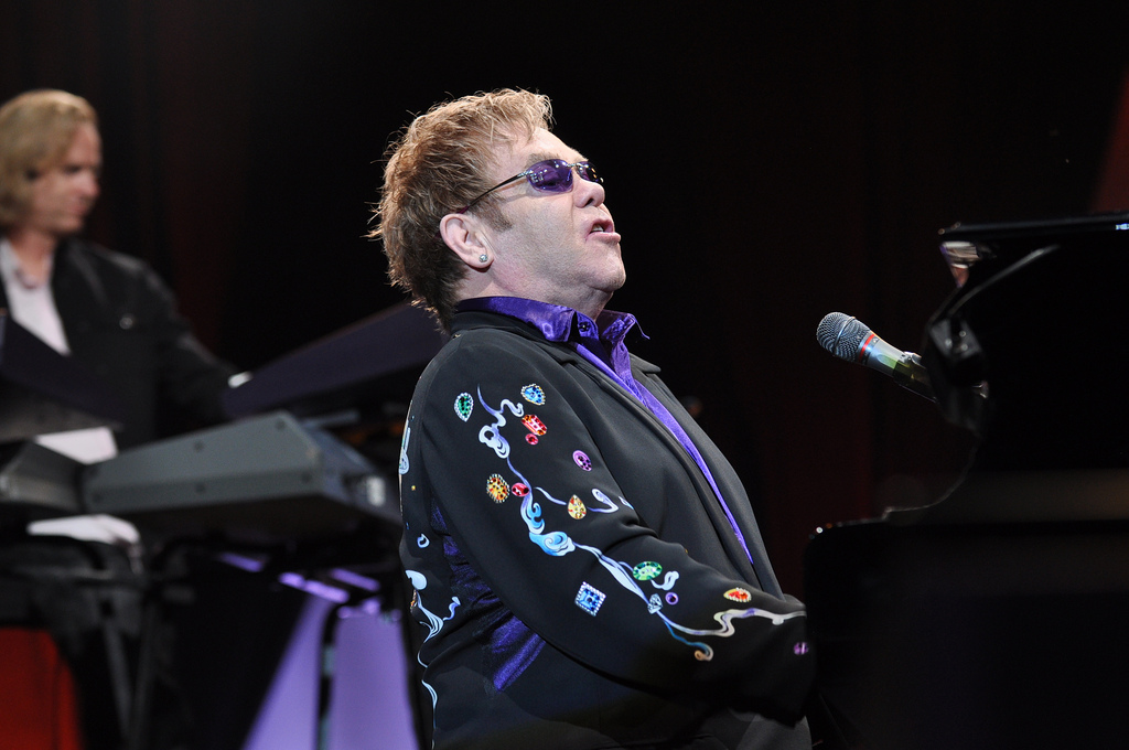 Elton John in Hawaii