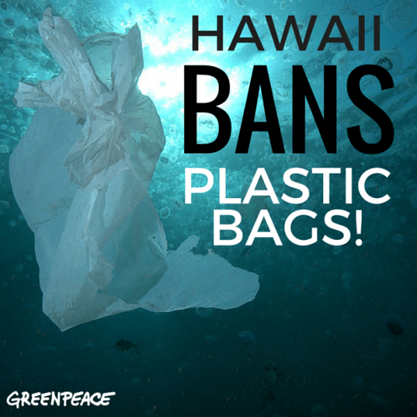 Hawaii Bans Plastic Bags at Checkout, First State to Do So